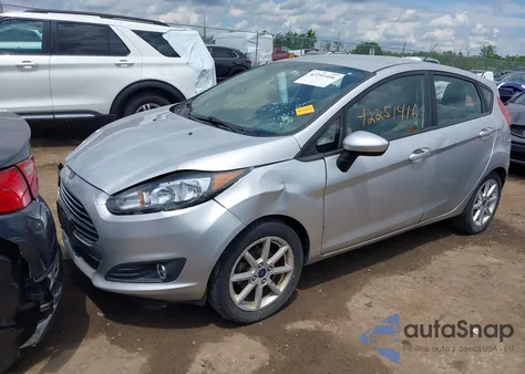 2019 Ford Fiesta Se из США, поврежденный, VIN 3FADP4EJ8KM107034